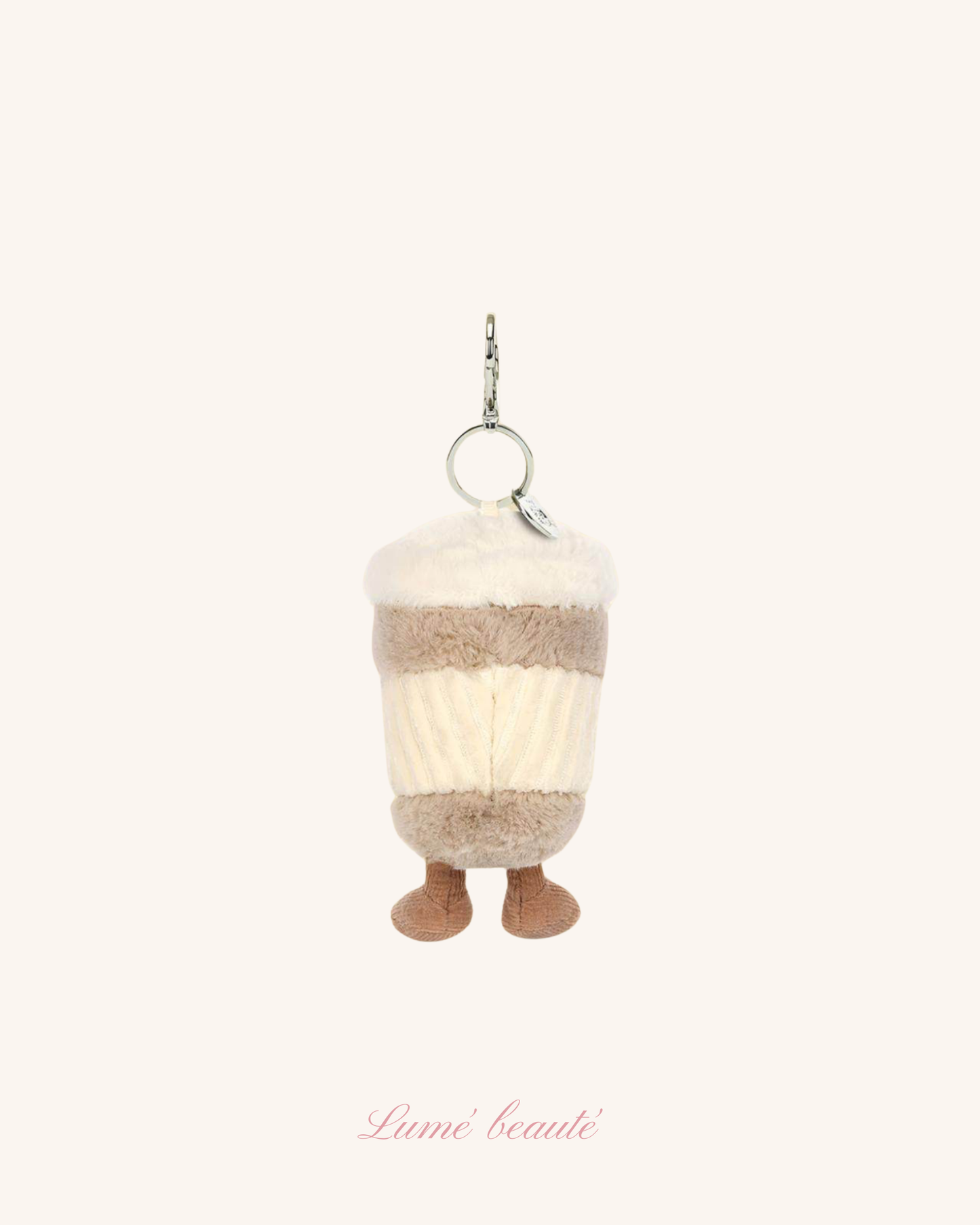 Amuseables Coffee-To-Go Bag Charm Jellycat