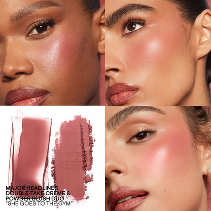 Patrick Ta Mini Crème & Powder Blush Duo