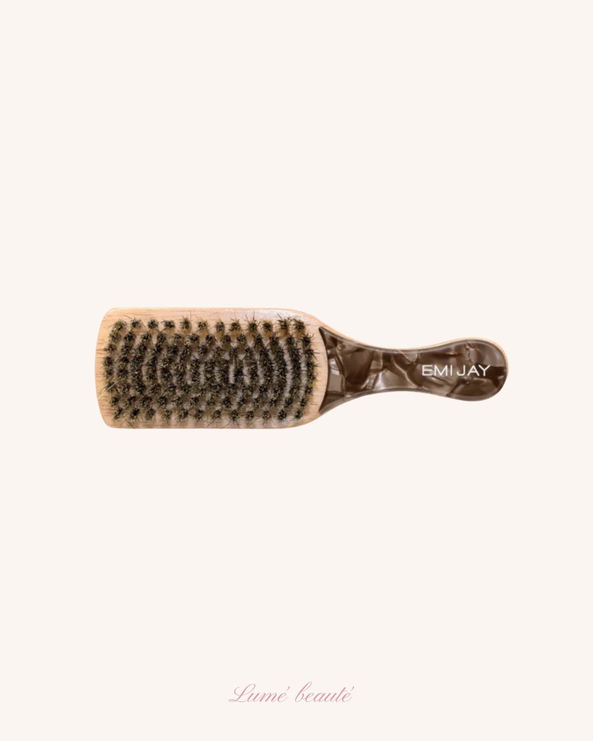 Emi jay Mini Boarbristle Brush in Toasted Sugar