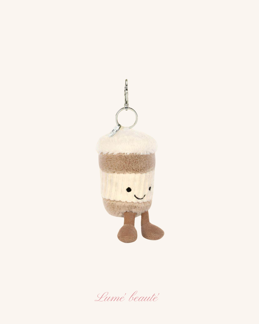 Amuseables Coffee-To-Go Bag Charm Jellycat