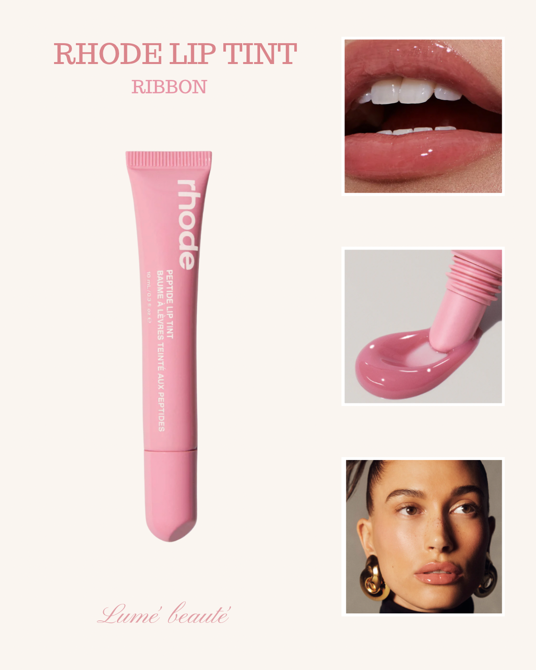 Rhode peptide lip tint