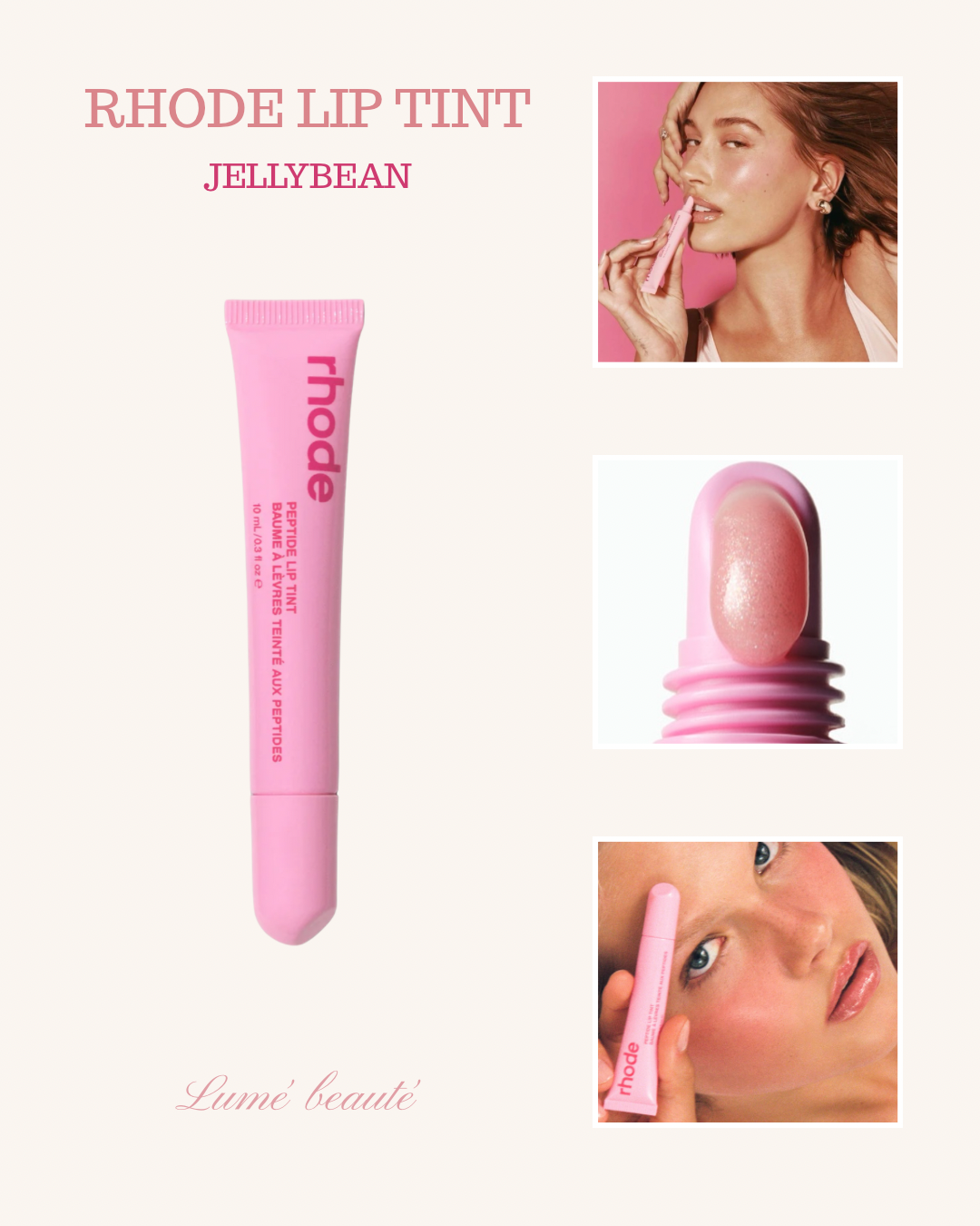 Rhode peptide lip tint