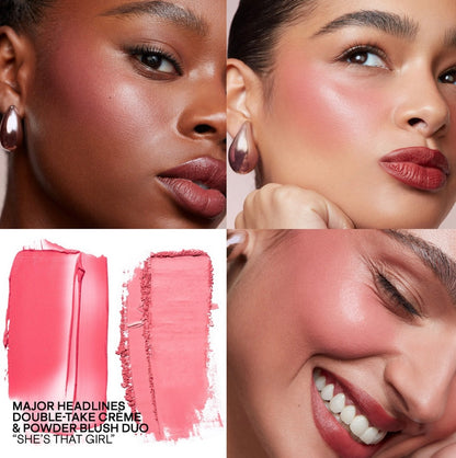 Patrick Ta Mini Crème & Powder Blush Duo