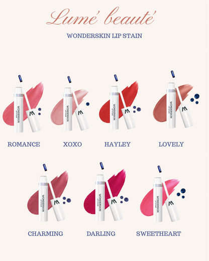 Wonderskin all day lip stain