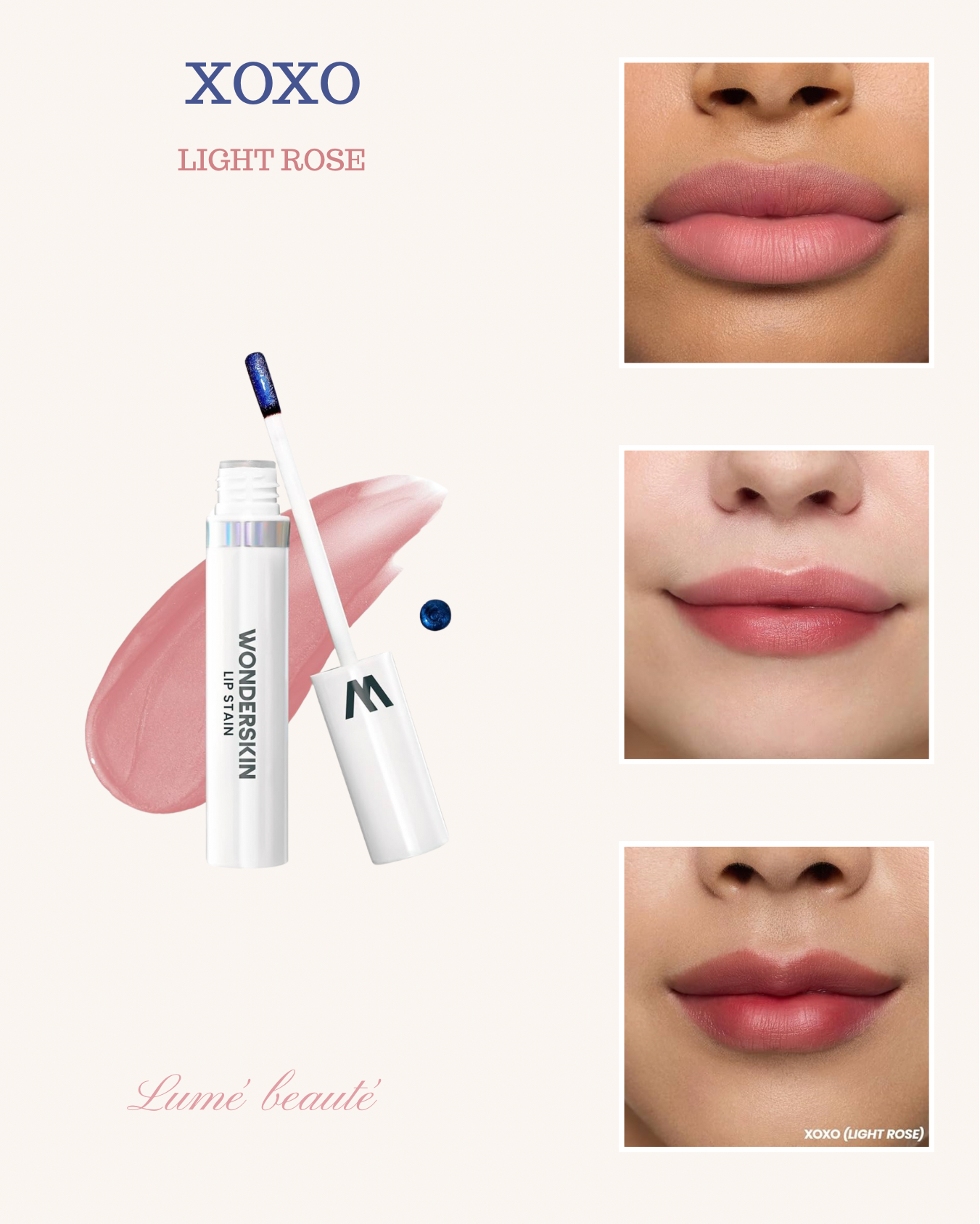 Wonderskin all day lip stain