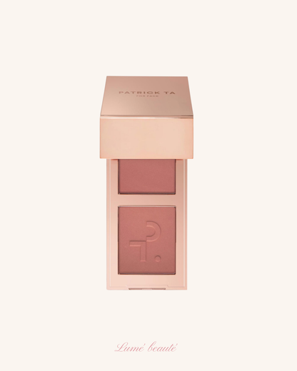 Patrick Ta Mini Crème & Powder Blush Duo