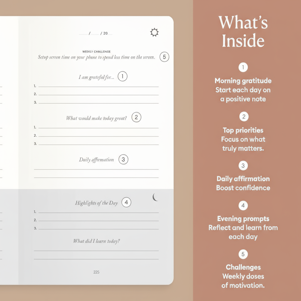 The Five Minutes Journal