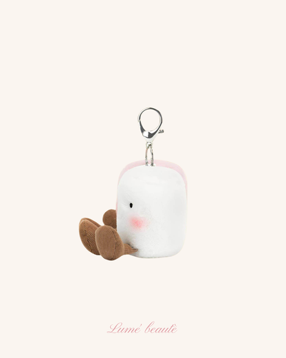 Amuseables Pair Of Marshmallows Bag Charm Jellycat