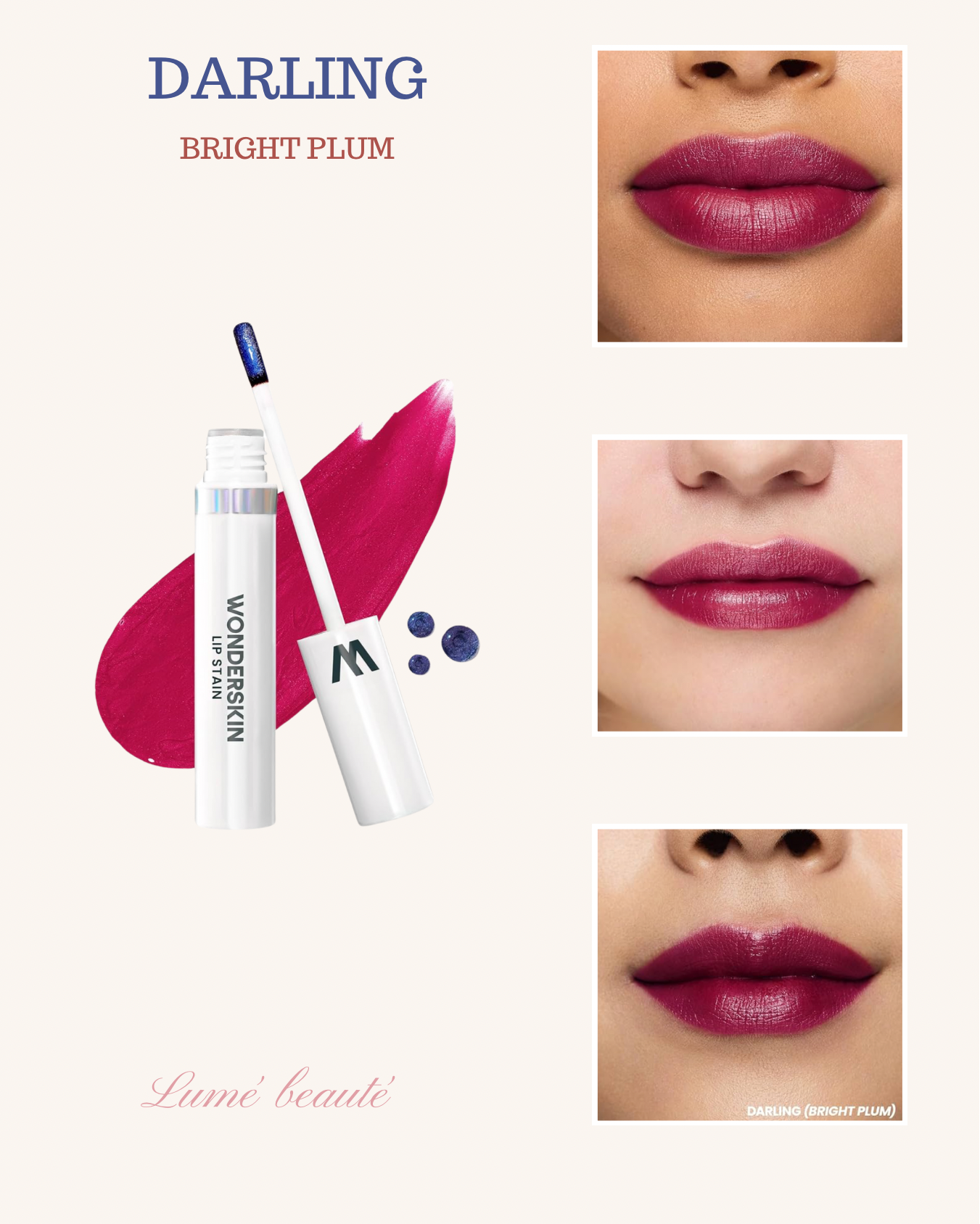 Wonderskin all day lip stain