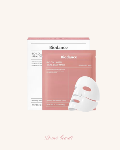 BIODANCE Bio-Collagen Real Deep Mask, Hydrating Overnight Hydrogel Mask