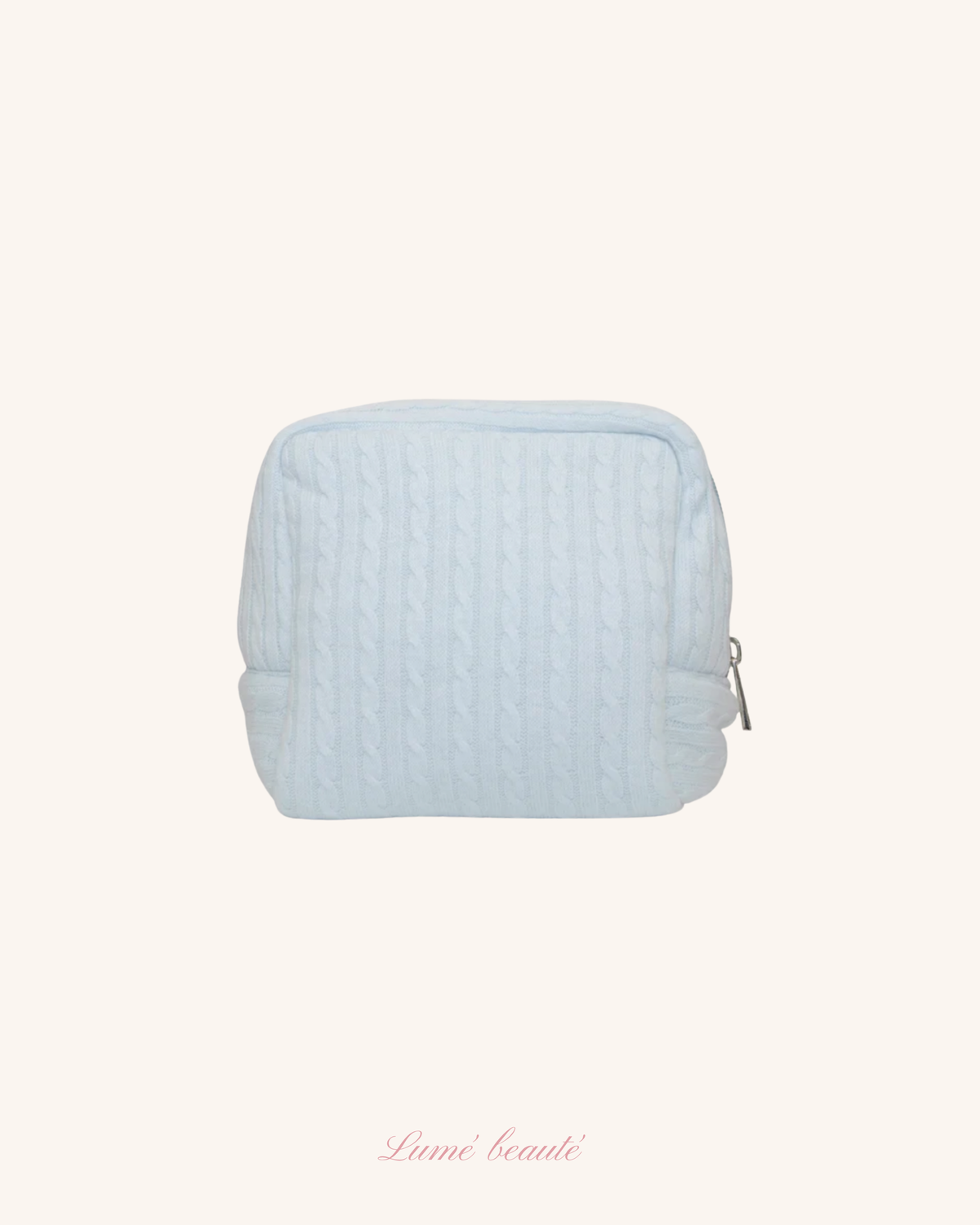 Emi jay Cozy pouch in Dream Cloud knit