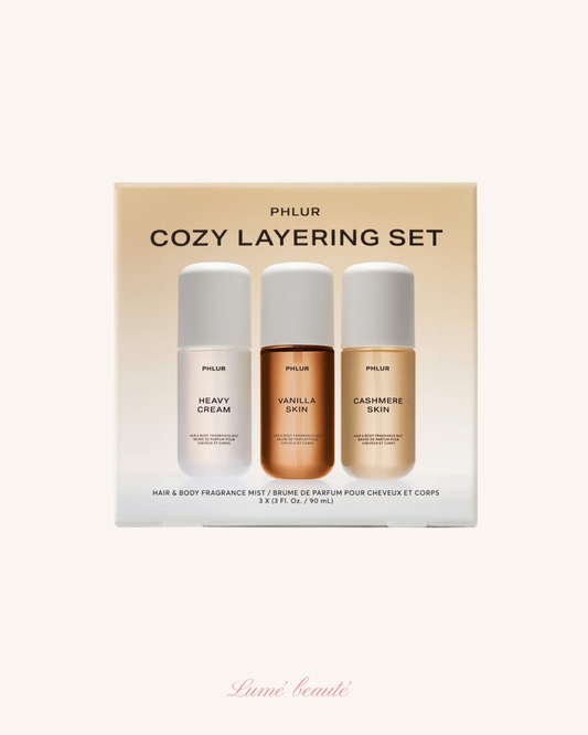 Phlur Cozy Layering Body Mist Trio Set