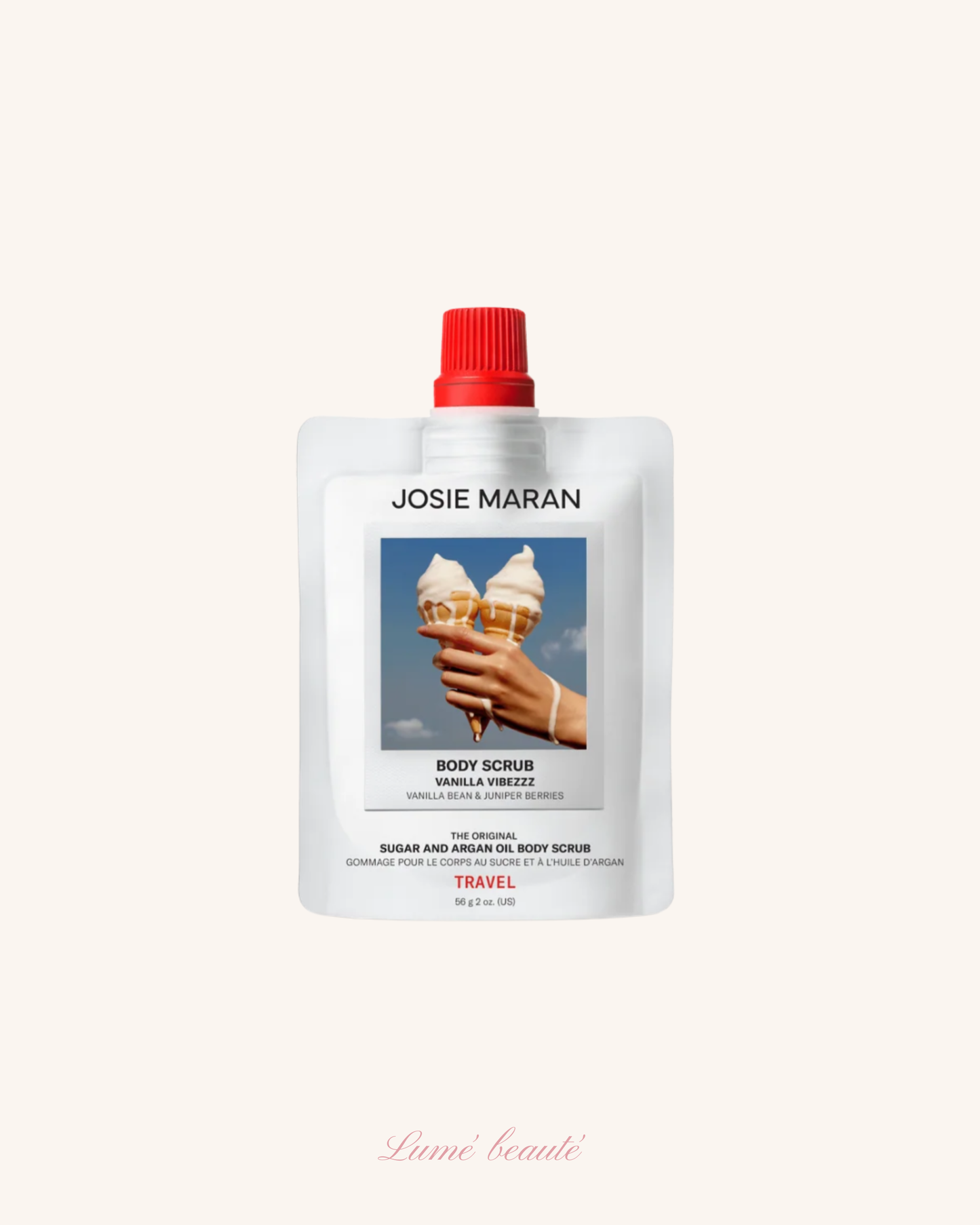 Josie maran Argan Oil + Sugar Balm Exfoliating Body Scrub (Travel size 2 fl oz.)