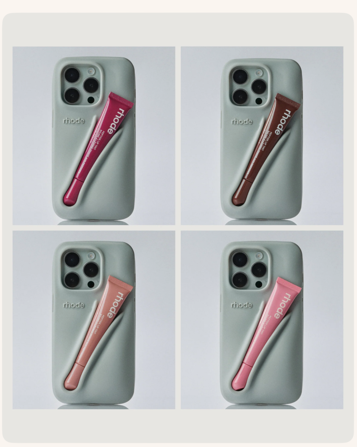 Rhode Lip case (Grey)