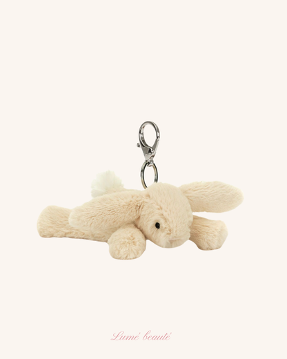 Smudge Rabbit Bag Charm Jellycat