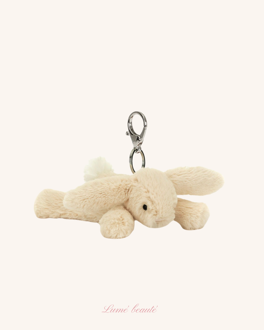 Smudge Rabbit Bag Charm Jellycat