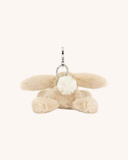 Smudge Rabbit Bag Charm Jellycat
